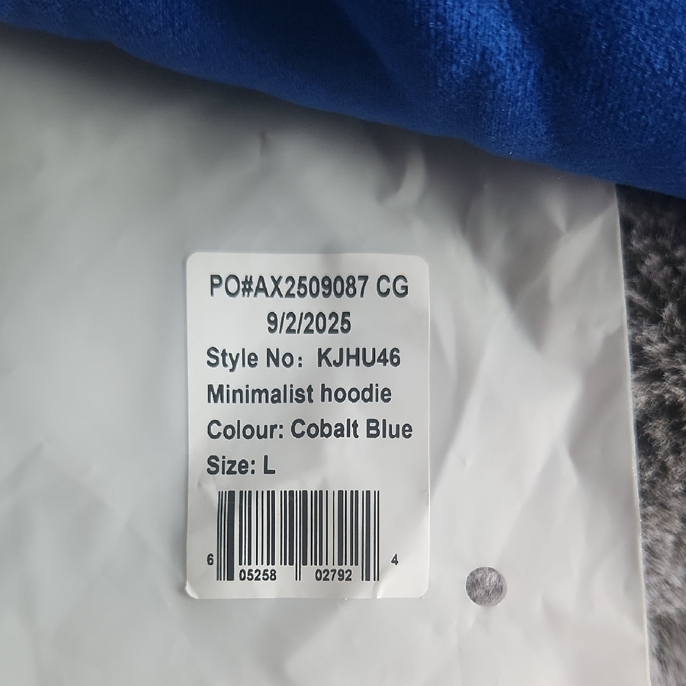 Comfrt Blue Hoodie - Picture 2 of 3